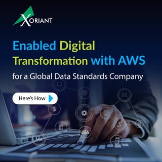 Enabled Digital
Transformation with AWS
for a Global Data Standards Company
Here’s How
 