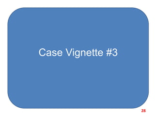 Case VignetteCase Vignette #3
28
 