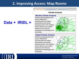 ENACTS: A New Technical Innovation to Meet Climate Information Needs