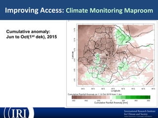 ENACTS: A New Technical Innovation to Meet Climate Information Needs