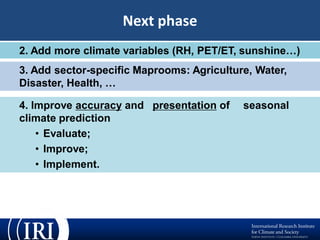 ENACTS: A New Technical Innovation to Meet Climate Information Needs