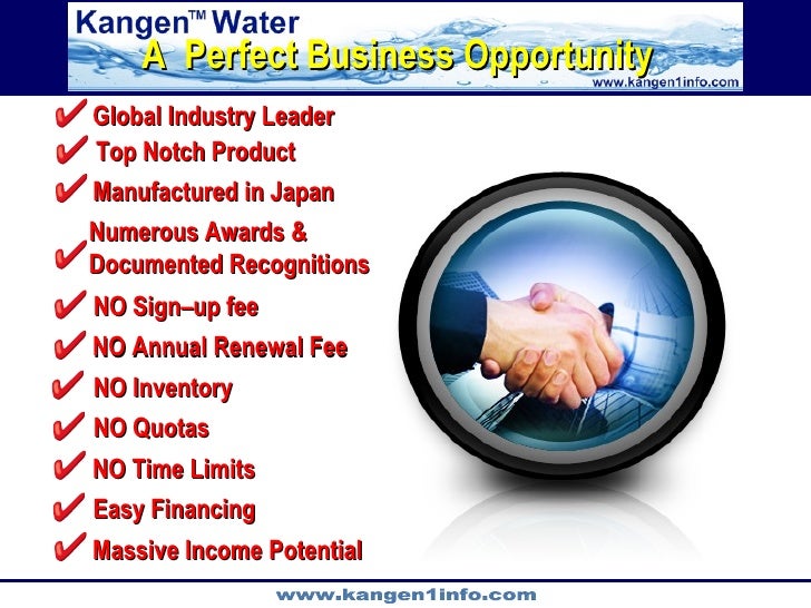 kangen water online business