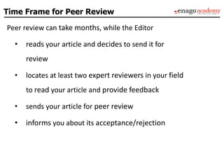 [Enago] Introduction to Academic Publishing | PDF