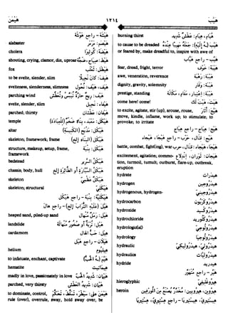 En al mawrid-dictionary