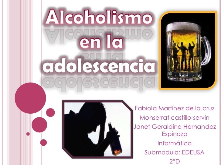 El test del tema el alcoholismo la narcomanía el tabaquismo