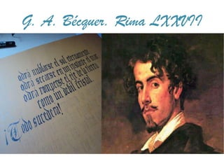 G. A. Bécquer. Rima LXXVII 