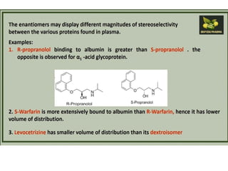Enantioselectivity in drugs absorption, distribution, metabolism and ...