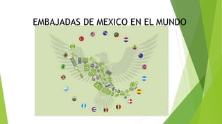 EMBAJADAS DE MEXICO EN EL MUNDO
 