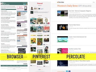Browser   pinterest   percolate
 