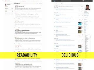 readability   delicious
 