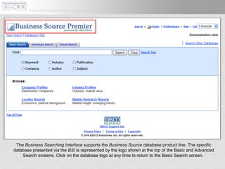 En business search_tut (lrc) | PPT