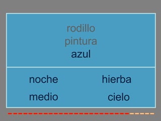 rodillo
pintura
azul
medio
noche hierba
cielo
 