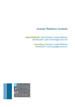 Encana may 2011 corp presentation