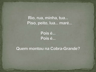 Encantamentos e linguagens