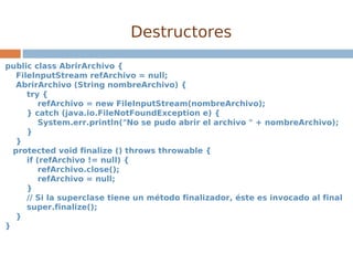 Finalize String Encapsulamiento | PDF