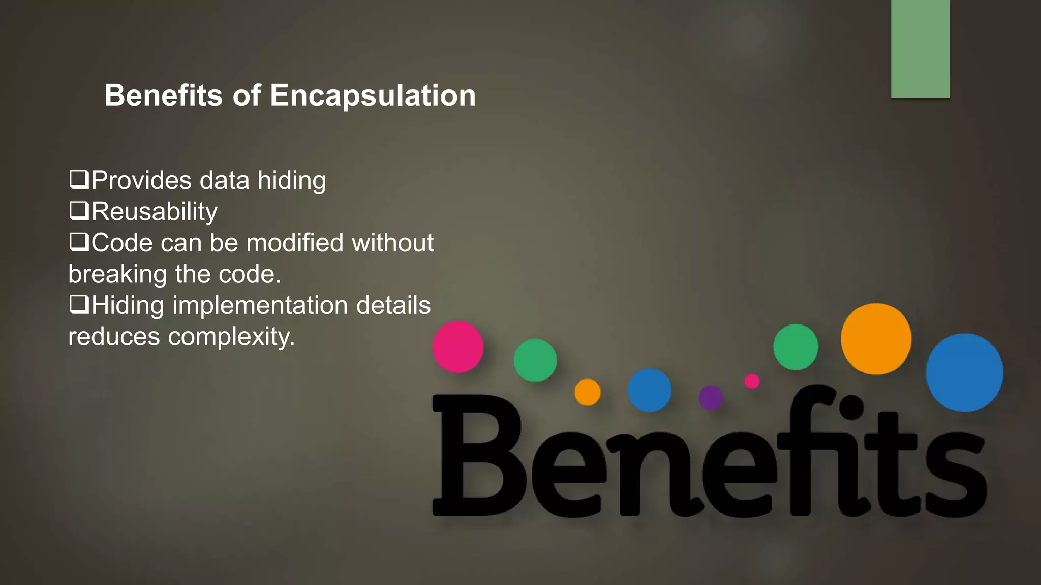 Encapsulation | PPTX