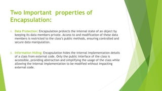 Encapsulation C++ Piller of OOP it is the important piller | PPTX ...
