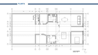 H
H
A
A
D
D
E
E
8 7 6 5 4 3 2
8 7 1
9
9
F
F
B
B
G
G
2.40
0.39
0.81
0.69
0.63
2.33
6 5 4 3 2
6.93 1.20 2.50 2.65 0.72 3.37 3.63
1.45
8.70
2.40
0.39
0.81
0.69
0.63
2.33
8.70
1.45
6.93 3.32 2.65 1.11 3.37 3.63
21.00
PLANTA ORIGINAL
ESCALA 1:100
Norte
C
C
1
PLANTA
21.00
 