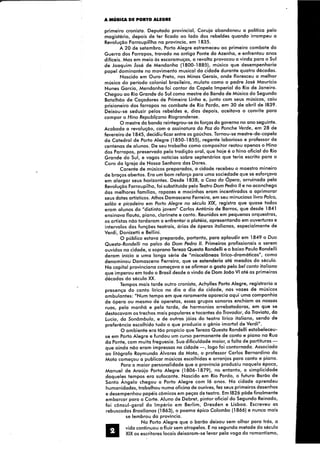 Música de Porto Alegre - Erudito I