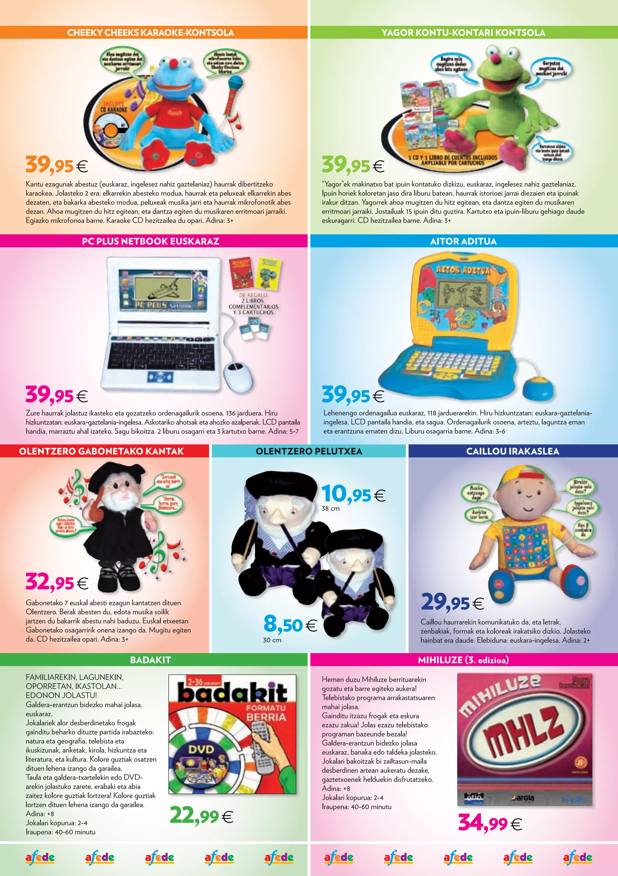 Juguetes en Euskara 2011 | PDF