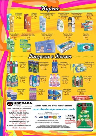 Encarte Uberaba Supermercados Junho 2011