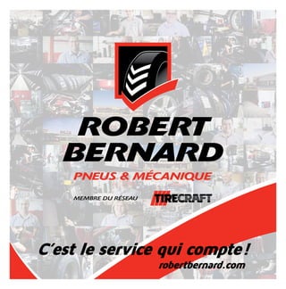 C’est le service qui compte !
robertbernard.com
 