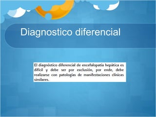 Diagnostico diferencial
 