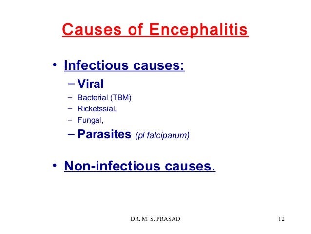 What are the symptoms of encephalopathy?