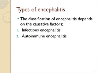 Comprehensive Overview of Encephalitis and Acute Bacterial Meningitis ...