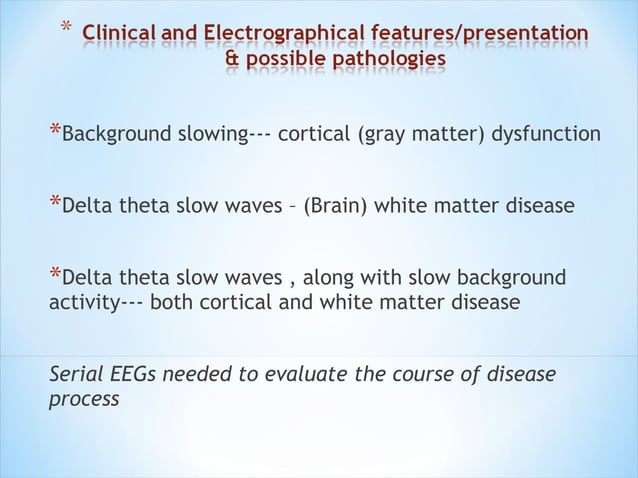 Encephalopathy with EEG based Grading | PPT | Brain and Nervous System ...