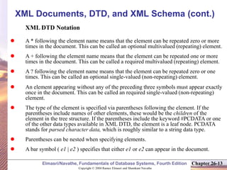 database management system navathe chapter 26 | PPT