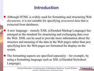 database management system navathe chapter 26 | PPT