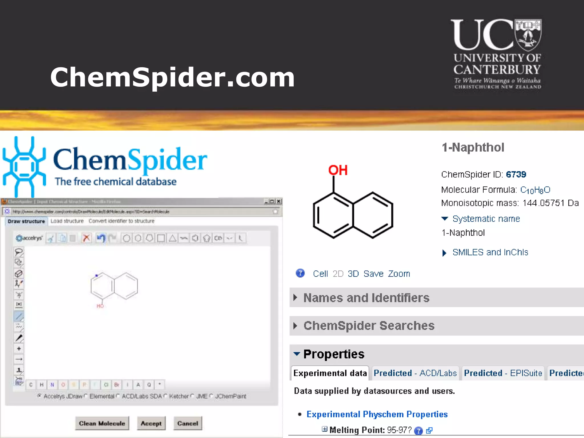 ChemSpider.com
 