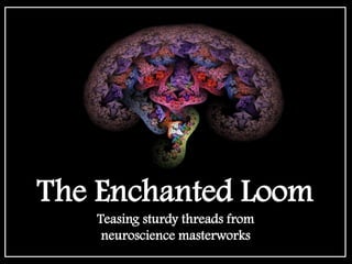 The Enchanted Loom
Teasing sturdy threads from
neuroscience masterworks
 