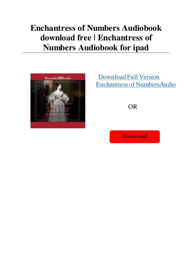 enchantress of numbers enchantress of numbers