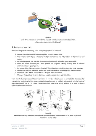 Integrated Home Systems - Chapter 5 - Structured Cabling | PDF
