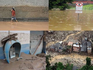 Alterações nas bacias hidrográficas;