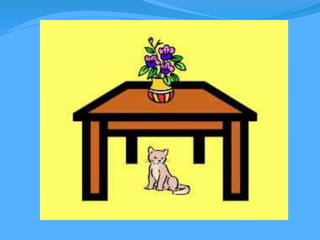 TEMA: NOCIONES ESPACIALES (encima - debajo)