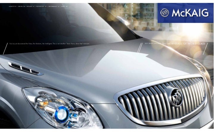 2011 Buick Enclave For Sale Longview Texas Mckaig Buick