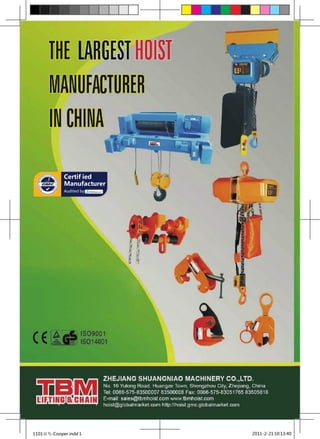 Certif ied
            Manufacturer
            Audited by




1101双鸟-Cooper.indd 1       2011-2-21 10:13:40
 