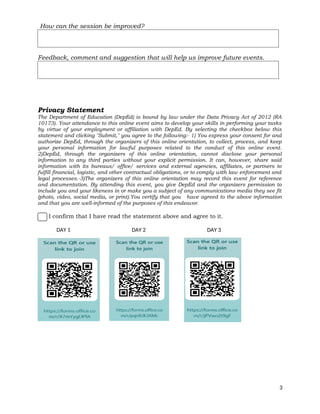 Enclosure No. 7 Sample End-of-Day Evaluation Tool.docx