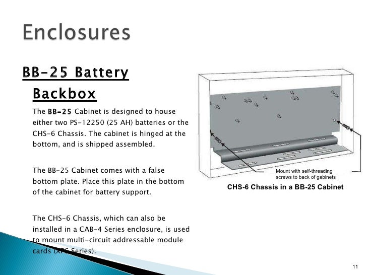 Enclosures
