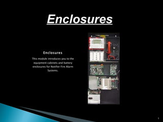 [object Object],[object Object],Enclosures 