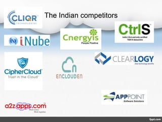 The Indian competitors
 