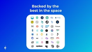 Backed by the
best in the space
 