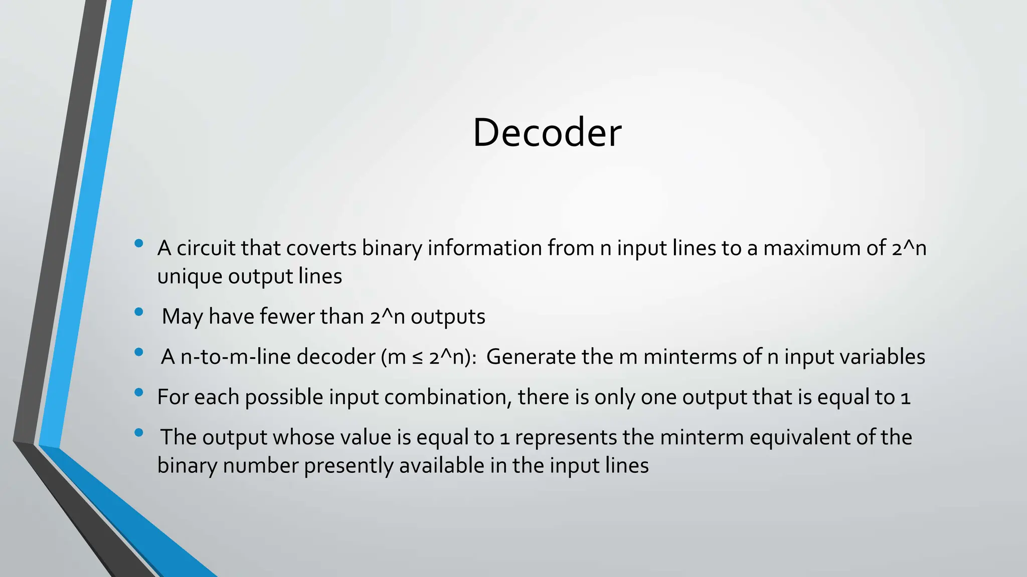Encoder-and-decoder.pptx | Programming Languages | Computing