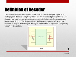 Encoder and decoder | PPT
