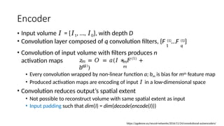 A Comprehensive Overview of Encoder and Decoder Architectures in Deep ...