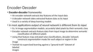A Comprehensive Overview of Encoder and Decoder Architectures in Deep ...