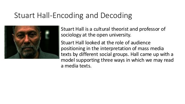 Encoding and decoding Theory